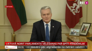 Lietuvā norit parlamenta vēlēšanas par spīti pandēmijai