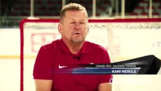 Rīgas Dinamo galvenais treneris Kari Heikile: Playoffs ir pirmais mērķis