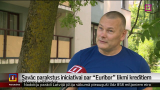 Savāc parakstus iniciatīvai par "Euribor" likmi kredītiem