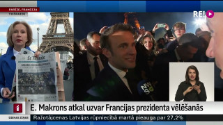 Makrons atkal uzvar Francijas prezidenta vēlēšanās