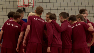Latvijas U-18 volejbola izlase gatavojas Eiropas čempionāta atlases spēlēm