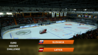 Euro Hockey Challenge. Slovākija - Latvija