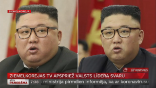 Ziemeļkorejas TV apspriež valsts līdera svaru