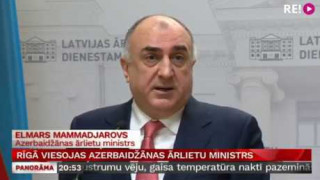 Rīgā viesojas Azerbaidžānas Ārlietu ministrs