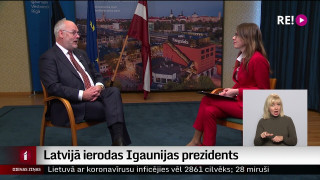 Latvijā ierodas Igaunijas prezidents