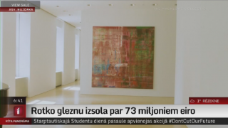 Rotko gleznu izsola par 73 miljoniem eiro