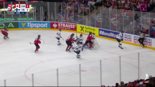 Pasaules hokeja čempionāta spēles Kanāda - Somija epizodes