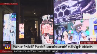 Mākslas festivālā Madridē uzmanības centrā mākslīgais intelekts