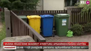 Mudina Rīgas domi skaidrot atkritumu apsaimniekošanas kārtību