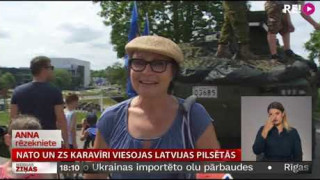 NATO un ZS karavīri viesojas Latvijas pilsētās