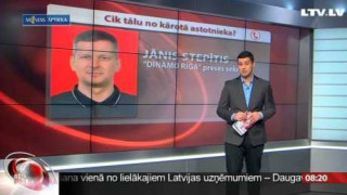 Telefonintervija ar Rīgas Dinamo preses sekretāru Jāni Stepīti