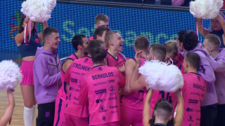 Latvijas - Igaunijas basketbola līgas spēle "Rīgas Zeļļi" - "Pärnu Sadam" un "VEF Rīga" - "Keila Coolbet"