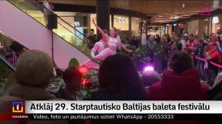 Atklāj 29. Starptautisko Baltijas baleta festivālu