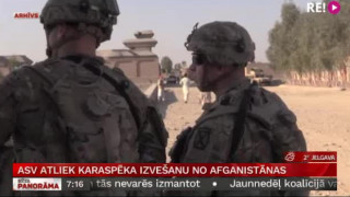 ASV atliek karaspēka izvešanu no Afganistānas