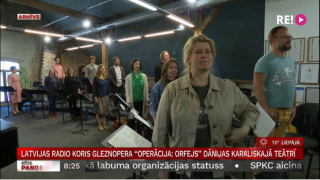 Latvijas Radio koris gleznopera ‘‘Operācija: Orfejs’’  Dānijas Karaliskajā teātrī