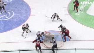 Pārbaudes spēle hokejā. Latvija – Kanāda. 1:5