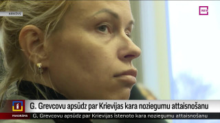Grevcovu apsūdz par Krievijas kara noziegumu attaisnošanu
