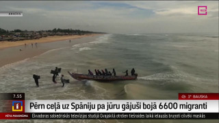 Pērn ceļā uz Spāniju pa jūru gājuši bojā 6600 migranti