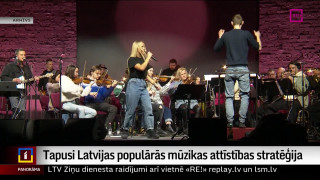 Tapusi Latvijas populārās mūzikas attīstības stratēģija