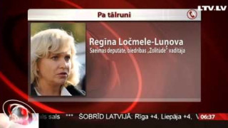 Telefonintervija ar biedrības "Zolitūde 21.11." vadītāju Regīnu Ločmeli Luņovu