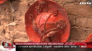 Ķīpsalas keramikas klasiķes izstādē «Māls malu malās»