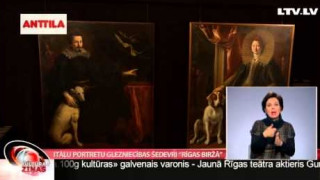 Itāļu portretu glezniecības šedevri "Rīgas Biržā"
