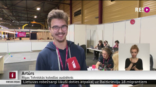 Jaunieši sacenšas par iespēju pārstāvēt Latviju
