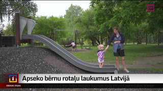 Apseko bērnu rotaļu laukumus Latvijā