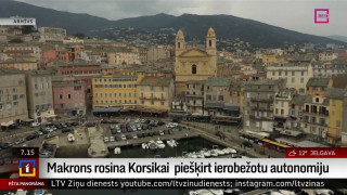 Makrons rosina Korsikai piešķirt ierobežotu autonomiju