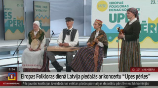 Eiropas Folkloras dienā Latvija piedalās ar koncertu "Upes pērles"