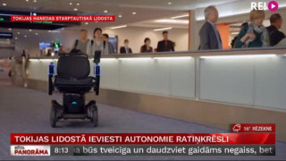 Tokijas lidostā ieviesti autonomie ratiņkrēsli