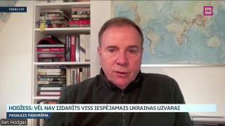 Hodžess: Vēl nav izdarīts viss iespējamais Ukrainas uzvarai