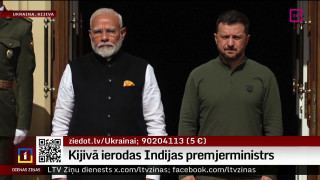 Kijivā ierodas Indijas premjerministrs