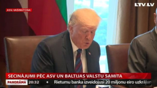 Secinājumi pēc ASV un Baltijas valstu samita