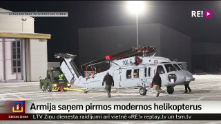 Armija saņem pirmos modernos helikopterus