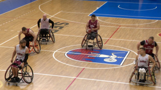 Latvijas ratiņbasketbola izlase gatavojas Eiropas čempionātam