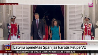 Latviju apmeklēs Spānijas karalis Felipe VI