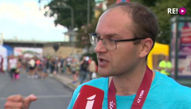 Intervija ar Rimi Rīgas maratona dalībnieku Tomu Brici