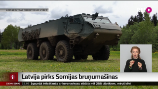 Latvija pirks Somijas bruņumašīnas