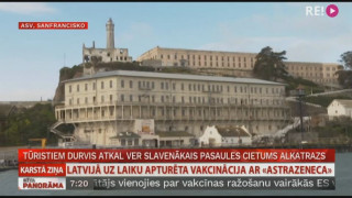 Tūristiem durvis atkal ver slavenākais pasaules cietums  Alkatrazs