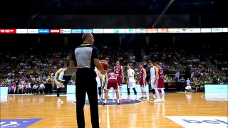 Pārbaudes spēle basketbolā. Lietuva – Latvija