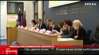 Piebalgs par Dombrovska nākotni EK