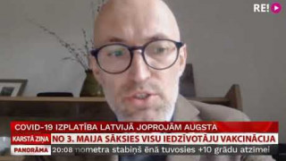 Covid-19 izplatība Latvijā joprojām augsta