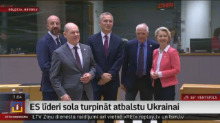 ES līderi sola turpināt atbalstu Ukrainai