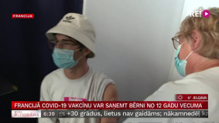 Francijā Covid-19 vakcīnu var saņemt bērni  no 12  gadu vecuma