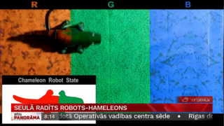 Seulā radīts robots-hameleons