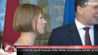 Igaunijas prezidente apmeklē Somiju un Latviju