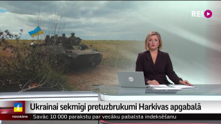 Ukrainai sekmīgi pretuzbrukumi Harkivas apgabalā