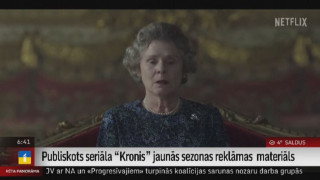 Publiskots seriāla "Kronis" jaunās sezonas reklāmas  materiāls