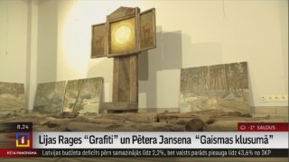 Jūrmalas muzejā Lijas Rages "Grafiti" un Pētera Jansena izstāde "Gaismas klusumā"